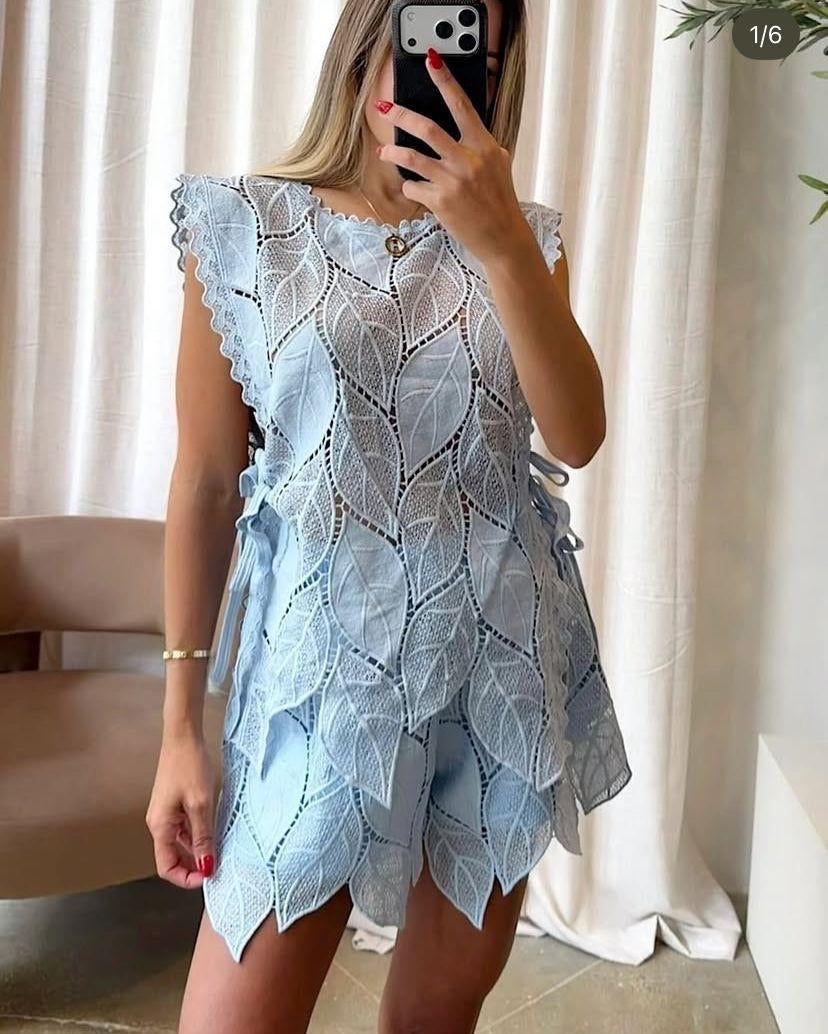 Leafy Two-Piece Set
