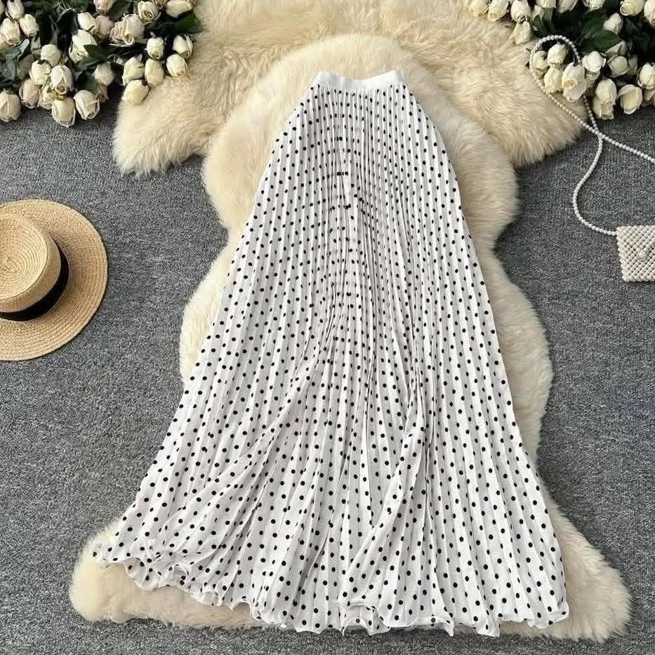 Polka Flare Skirt
