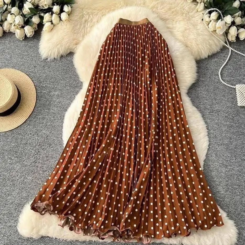 Polka Flare Skirt