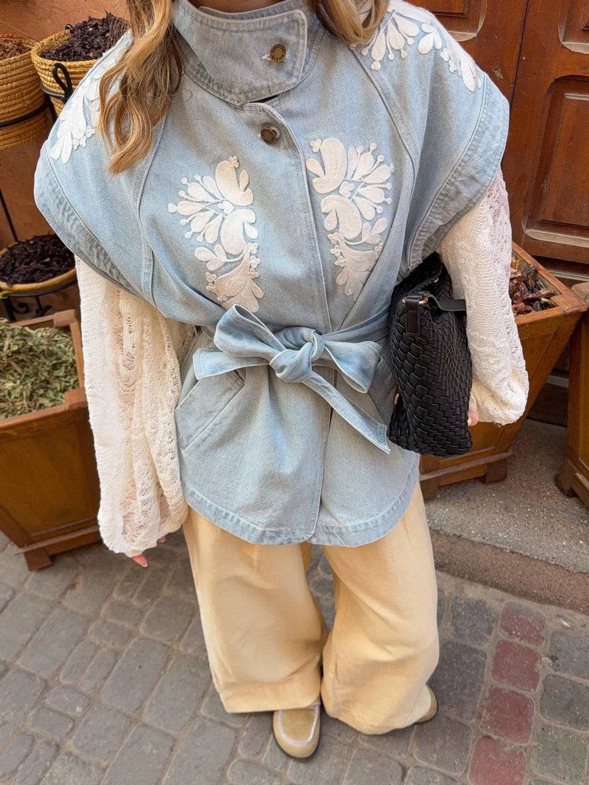 Kia Denim Blouse