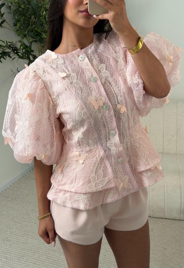 Peach Petal Top