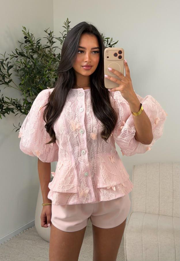 Peach Petal Top