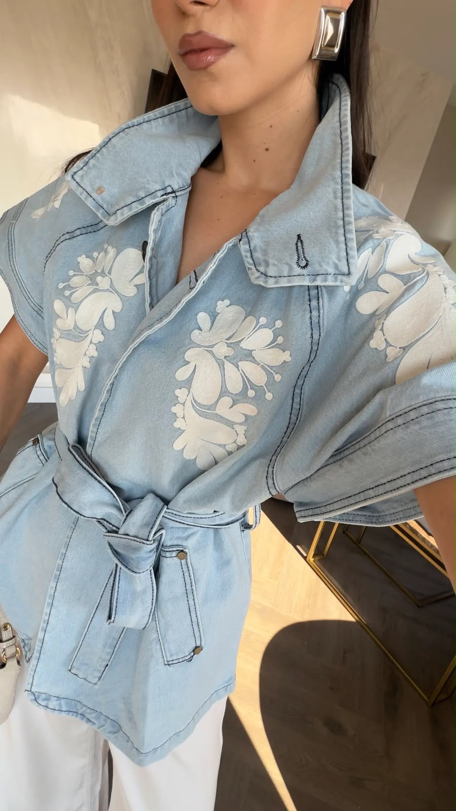Kia Denim Blouse